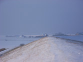 Ein Winter an der Nordsee. Eine Landschaft zum Verlieben auf Pellworm.